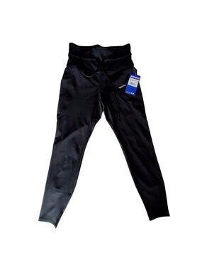 Brooks Womens Black Running Leggings Style #221735 Polyester Blend  Size S
